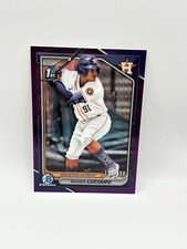 Waner Luciano 1st Bowman Chrome Purple Refractor /250 BCP-208 Astros