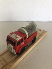 Thomas Friends Wooden Railway Train Fire Crew Water Tanker