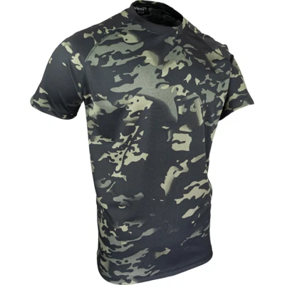PAINTNOMORE Viper Tactical Mech-Tech T-Shirt V-CAM black L Jagd Paintball Airsoft Magfed