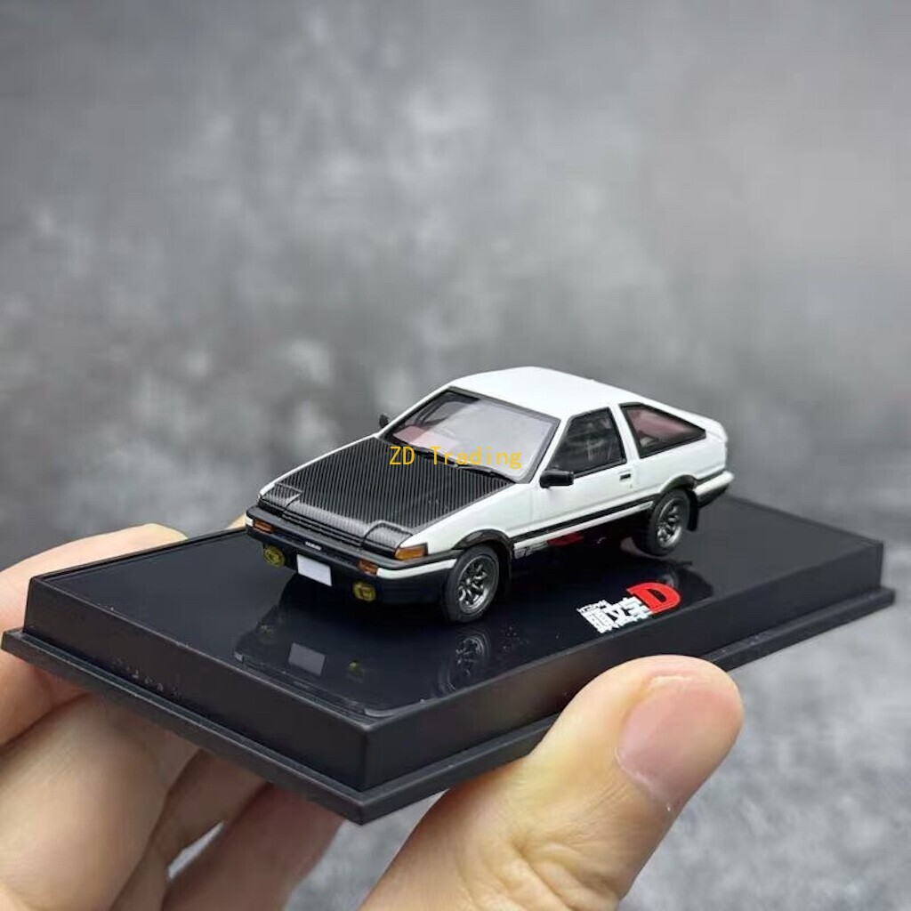 ZD AUTOart 1:64 JDM Carbon Hood AE86 SPRINTER TRUENO Initial D