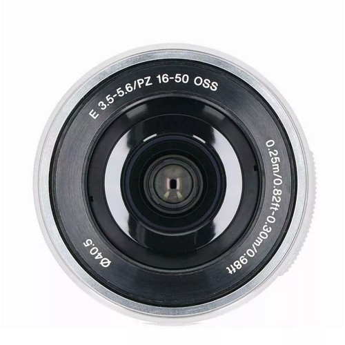 Sony E PZ 16-50mm f/3.5-5.6 OSS Lens For Sony E-Mount Cameras Black/ Silver NEW - Picture 20 of 22
