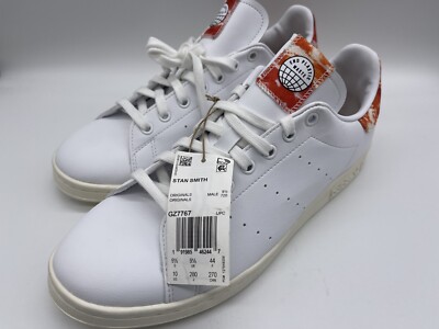 Adidas Stan Smith White Orange (End Plastic Waste) GZ7767 Adidas Stan Smith White Orange (End Plastic Waste) GZ7767
