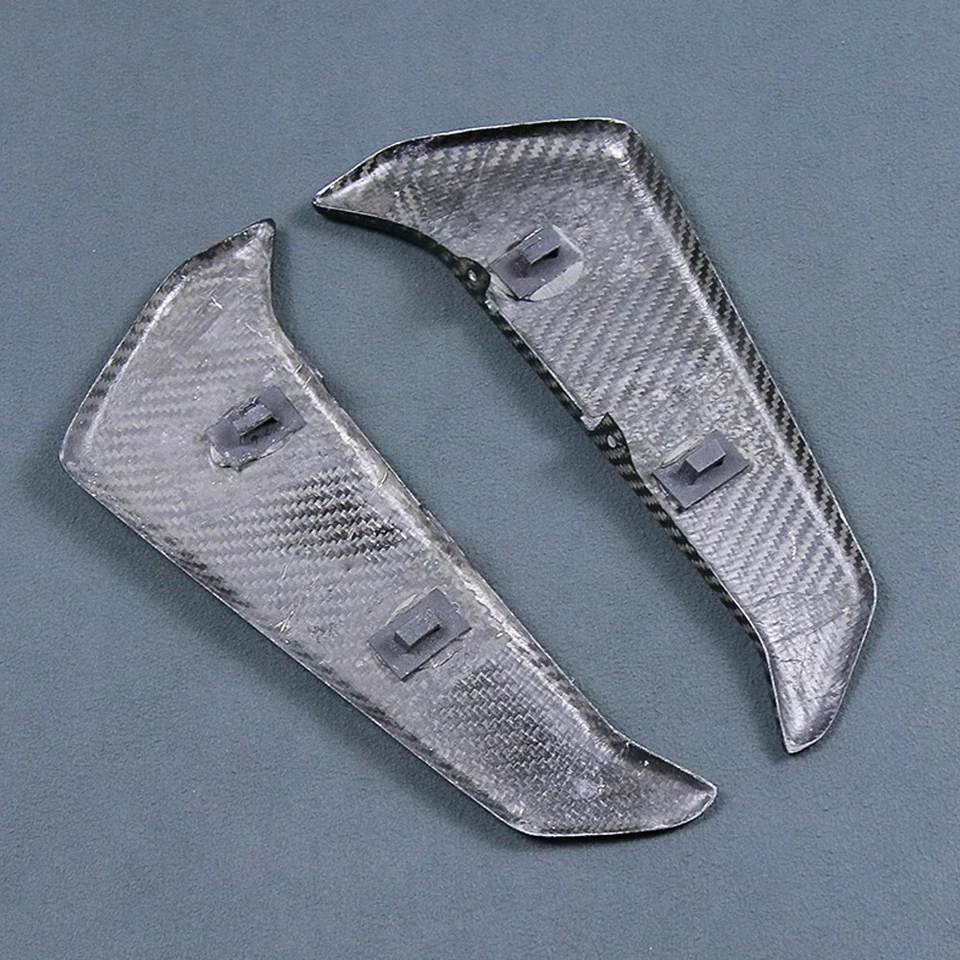 Protector de radiador de fibra de carbono para MT09 FZ09 2017-2020, brillante Foto 3 de 3