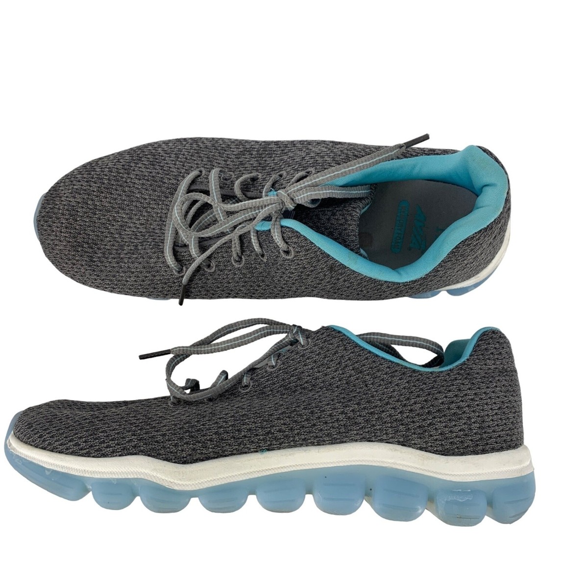 Avia Memory Foam Walking Shoes Size 11 Gray Athletic Sneaker 3345