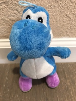 light blue yoshi plush