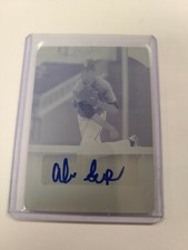 2015 LEAF PERFECT GAME PROSPECT AUTO CYAN PLATE ALEX SPEAS 1/1