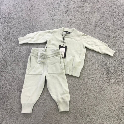 Naadam Pullover Baby 12-18 Monate Kaschmir Jogger Blau Set Freizeit