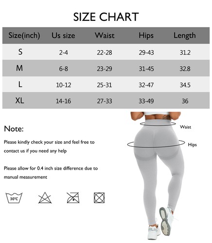 Women High Waist Gym Leggings Tummy Control Yoga Fitness Stretch Sports Trousers - Picture 22 of 31