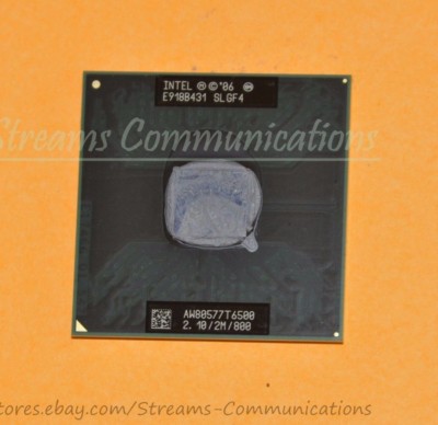 Intel Core 2 Duo T6500 2.1 GHz Dual-Core Laptop CPU Processor for HP G70-463CL