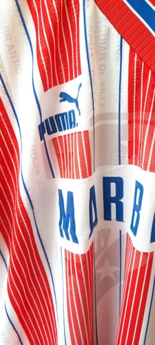 T-shirt maglietta vintage Atletico de madrid 1996 finale coppa marbella puma - Foto 6 di 10