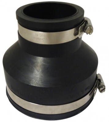 Flexible Reduziermuffe 50x40 mm, Rohrverbinder Fittings