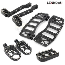For Harley CNC MX Foot Pegs Floorboards Shifter Peg Brake Street Glide Road King