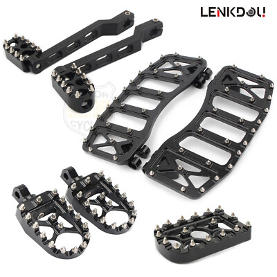 CNC MX Foot Pegs Floorboards Shifter Peg Brake For Harley Street Glide Road King