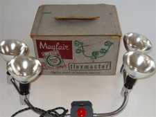 Vint 1950s Mayfair Flexmaster 8mm Home Movie Camera Light Steam-Punk Industrial