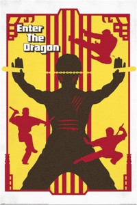 Bruce Lee Enter the Dragon Poster | eBay
