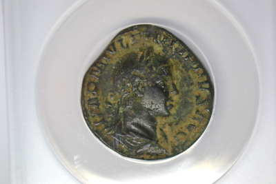 Philip II (AD 244-249). AE sestertius (27mm). ANACS VF-25. Lovely