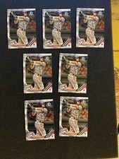 2019 bowman chrome chad spanberger Lot. 7 Card Lot. Future Star! Toronto