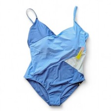 Summersalt Marina One Piece Colorblock Swimsuit sz 22 NWT Full Coverage