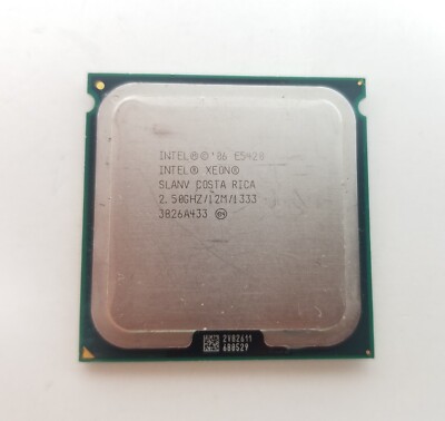Intel '06 Xeon SLANV 2.5GHZ 12M / 1333 Quad Core E5420 Processor