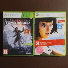 Lotto Rise Of The Tomb Raider E Mirror's Edge Xbox 360 Pal Ita