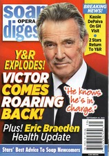 SOAP OPERA DIGEST Magazine September 25 2023 Eric Braeden Jennifer Finnigan