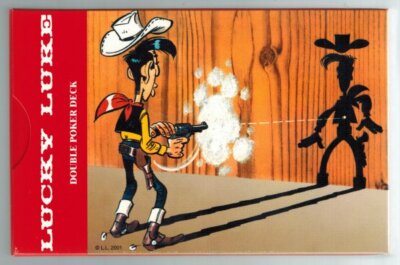 Lucky Luke - Modiano Double Card Deck Poker