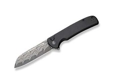 Coltello tascabile CIVIVI Chevalier II Aluminium Black Damascus EDC damascato C20022B-DS1