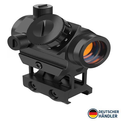 DETAILS IN DESCRIPTION Rotpunkt Visier 4 MOA – Feyachi RDS-25 für Airsoft & Jagd