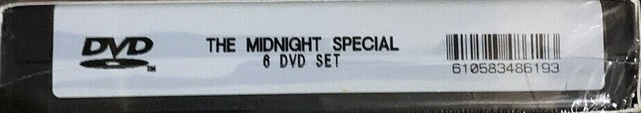 The Midnight Special DVD Set (6 Discs) RARE 1970's Music TV Show *NEW/SEALED* Foto 3 de 3