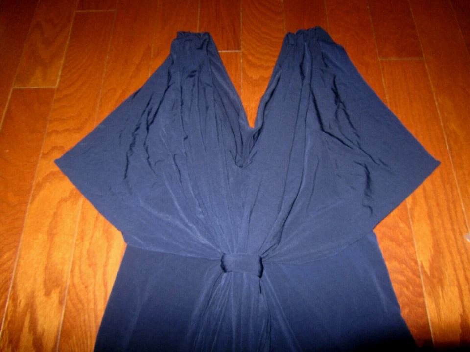 L 12 ❤️ 维多利亚的秘密女神 MJ MAXI 连衣裙短袖 ❤️官方派对蓝色 — 第 4/4 张图片