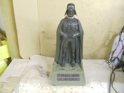 VINTAGE STAR WARS DARTH VADER SPEAKER PHONE 1983 BY ATC no box