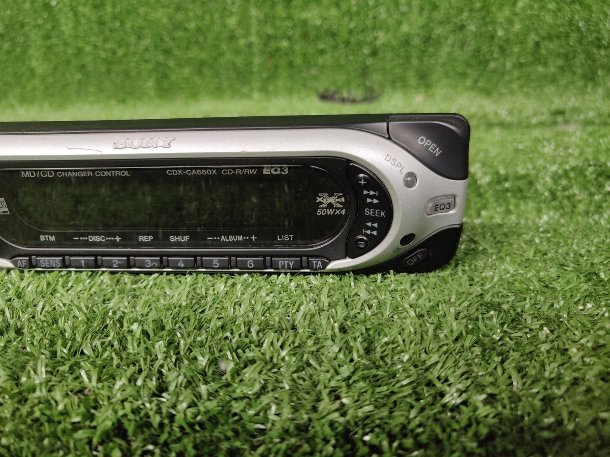 Sony Cdx-ca680x Cdxca680x Original Car Radio Faceplate Head Unit