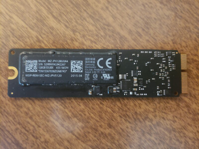 Samsung 128GB NVMe SSD for Macbook Air / Pro '13-'18 (Model Samsung 128GB NVMe SSD for Macbook Air / Pro '13-'18 (Model