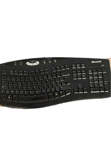 Microsoft Comfort Curve Keyboard 2000 v1.0 Ergonomic Keyboard USB