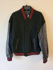 Vintage Hard Rock Cafe Honolulu Letterman Varsity Jacket Black Size XL