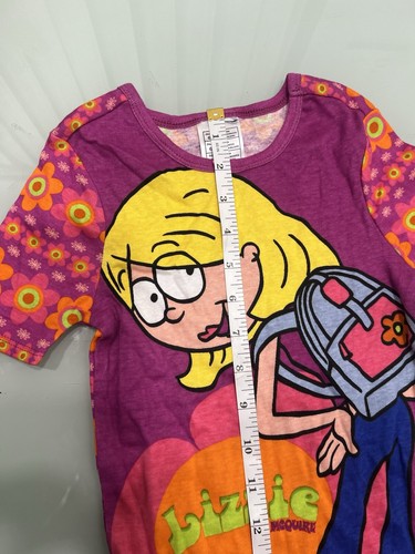 Vintage Disney Lizzie McGuire Tv Show All Over Print Youth Girls Size 6 (Rare) - Picture 8 of 19