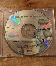 Dead or Alive 2 - Sega Dreamcast Kiosk Demo CD Disc - Not For Resale - Rare Prom