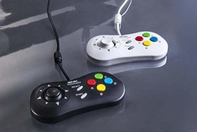 Snk Official Neogeo Mini Pad Black Controller For Mini Neo Geo Hdmi Console F/S