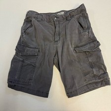 Carhartt Relaxed Fit Shorts Size 33 Gray Workwear