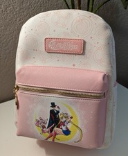 Sailor Moon Hot Topic Mini Backpack Bag Women Girls Teens 11  Anime Hearts Star