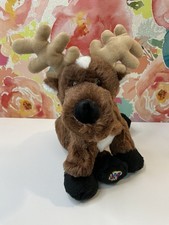 Ganz Webkinz REINDEER 8" Plush Stuffed Animal NO CODE HM137