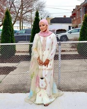 Gorgeous Chinnon Top And Palazzo With Fancy Dupatta For Women  Girls Wear