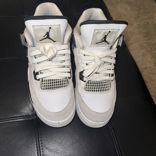 Jordan 4 Retro GS 6y "Military Black"