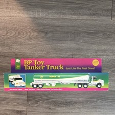 BP Gas & Oil Toy Tanker Truck 1994 Limited Edition Green/White/Pink