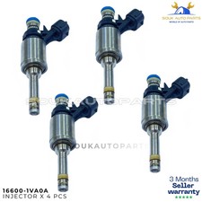 4 X Einspritzventil 16600-1VA0A Original 2014-2019 Nissan Juke F15 1.6 Benzin