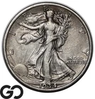 1934-S Walking Liberty Half Dollar, Better Date