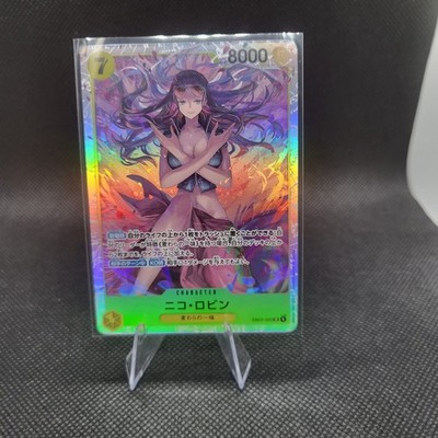 Nico Robin One Piece Card Japanese EB03-055 SR Heroines Edition NM