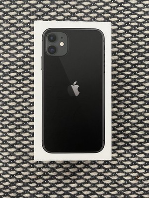 Apple iPhone 11 Black 64GB A2111 - *BOX & MANUALS ONLY*
