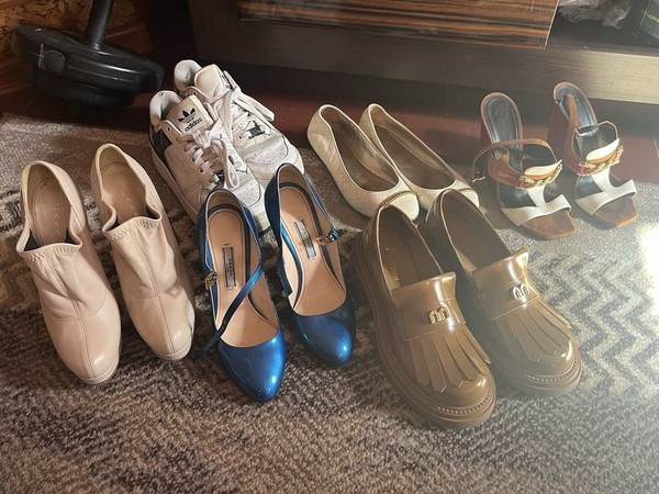 Men Heels Leather 37