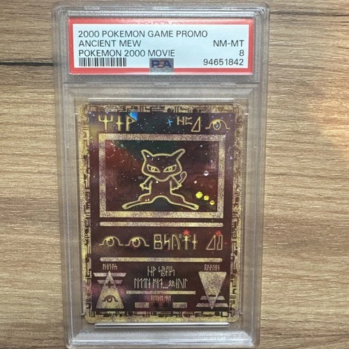 2000 POKEMON GAME PROMO ANCIENT MEW Near Mint-Mint PSA 8 Pokemon 2000 Movie